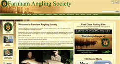 Desktop Screenshot of farnhamanglingsociety.com